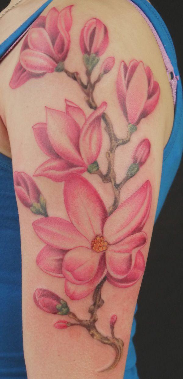 50+ Magnolia Flower Tattoos