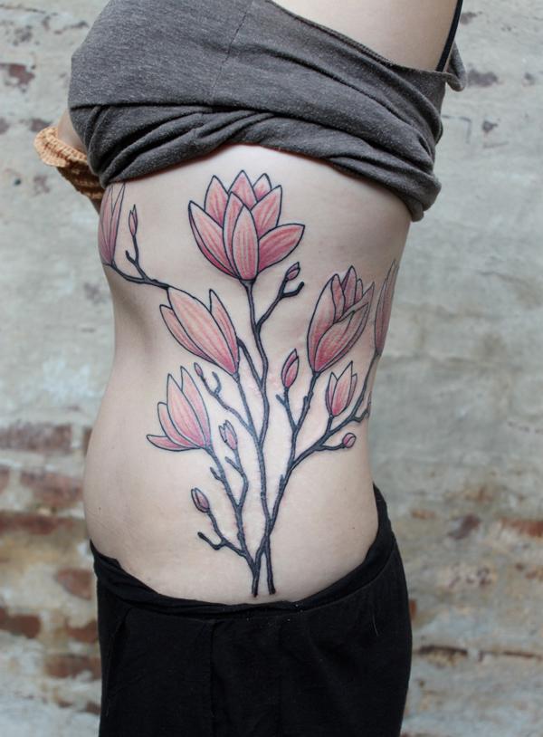 50+ Magnolia Flower Tattoos