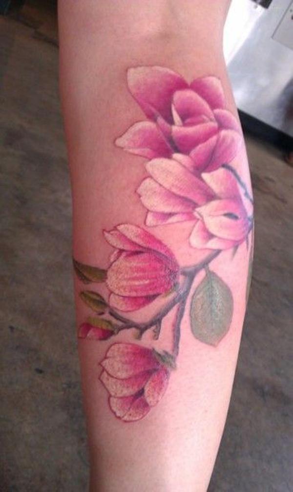 50+ Magnolia Flower Tattoos