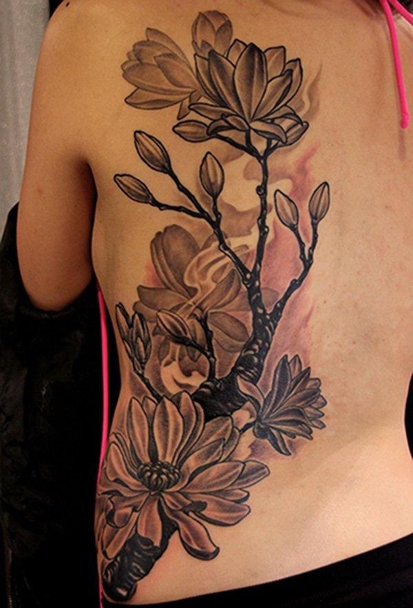 50+ Magnolia Flower Tattoos
