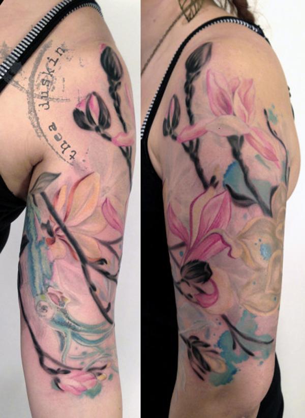 50+ Magnolia Flower Tattoos