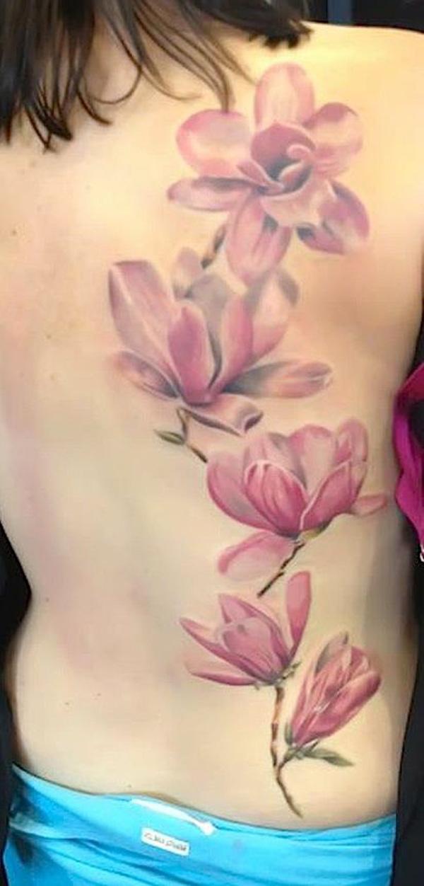 50+ Magnolia Flower Tattoos