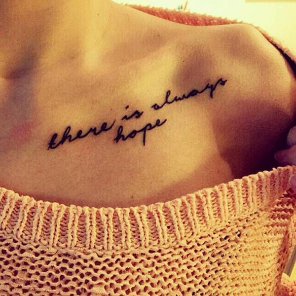 50 Cute Clavicle Tattoos for Women