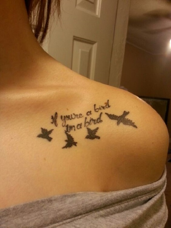 50 Cute Clavicle Tattoos for Women
