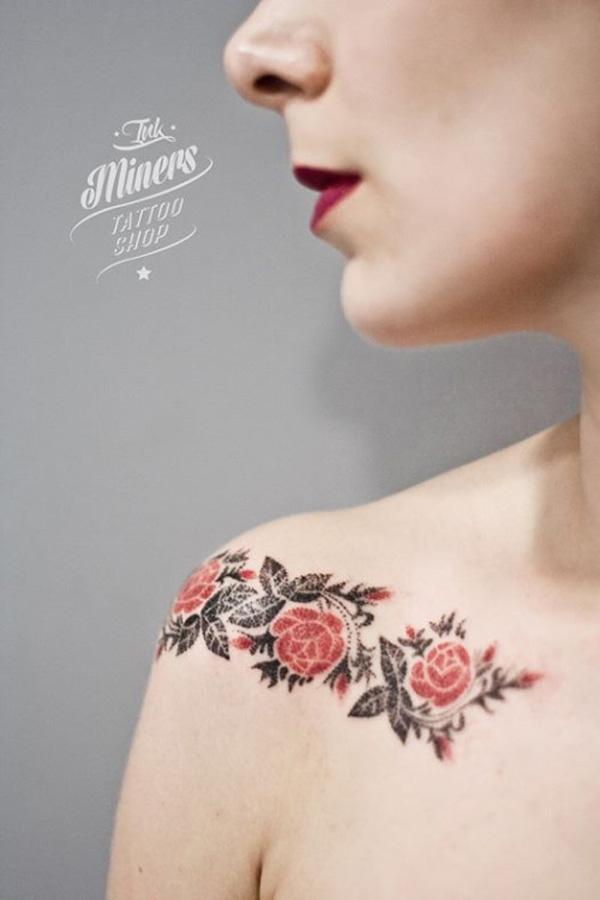 50 Cute Clavicle Tattoos for Women