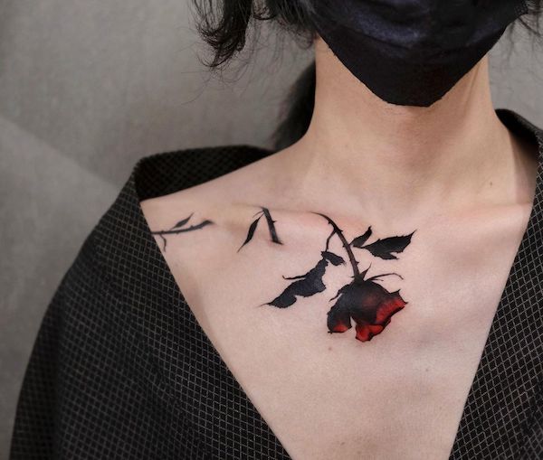 50 Cute Clavicle Tattoos for Women
