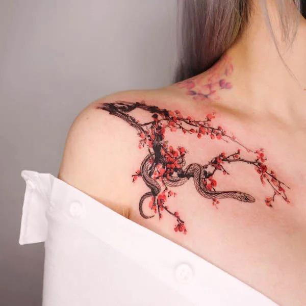50 Cute Clavicle Tattoos for Women