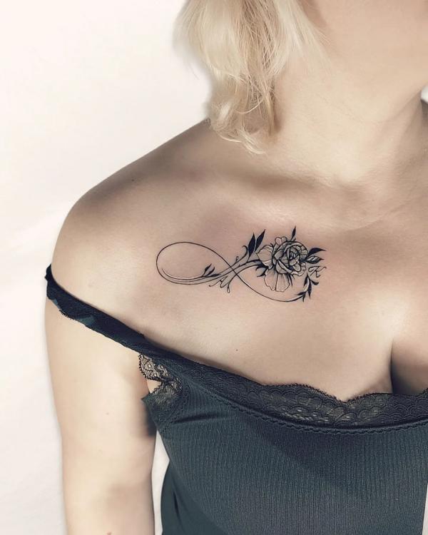 50 Cute Clavicle Tattoos for Women