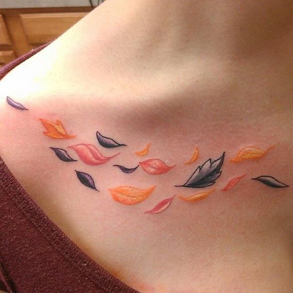 50 Cute Clavicle Tattoos for Women