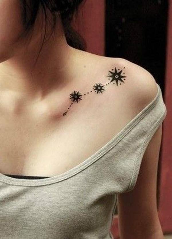 50 Cute Clavicle Tattoos for Women