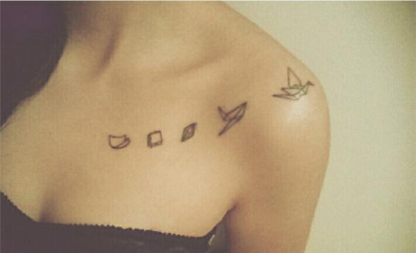 50 Cute Clavicle Tattoos for Women