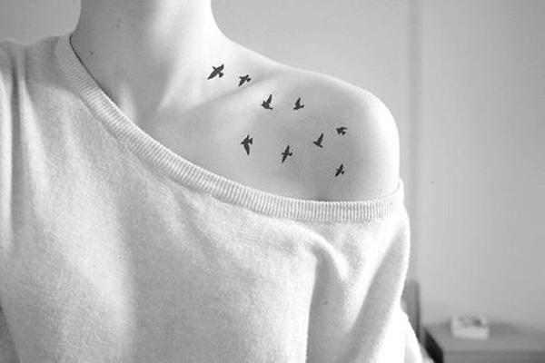 50 Cute Clavicle Tattoos for Women