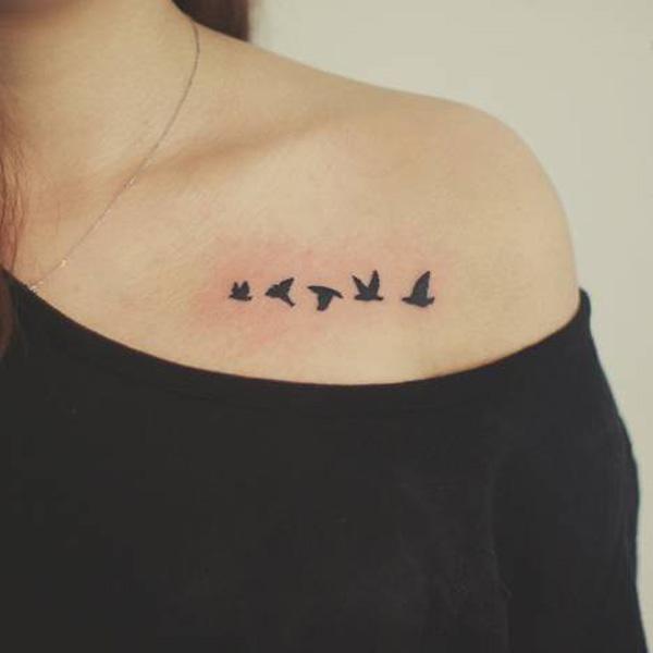 50 Cute Clavicle Tattoos for Women