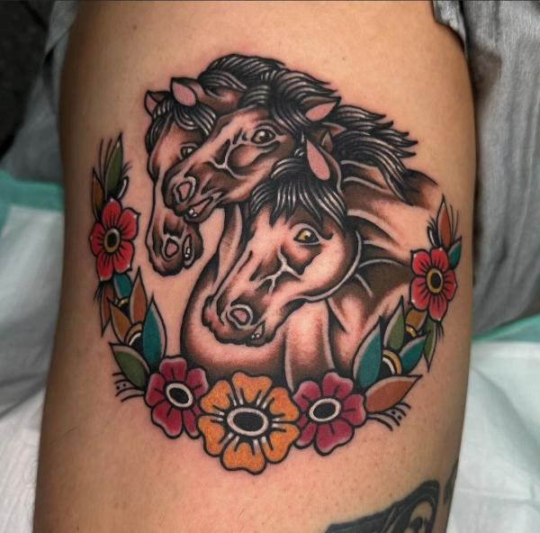 140 Horse tattoos: Design, Ideas and Styles