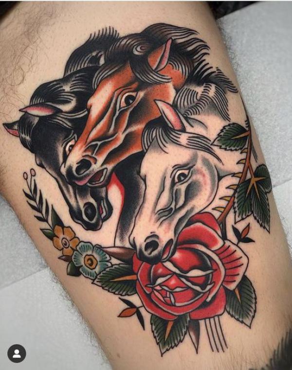 140 Horse tattoos: Design, Ideas and Styles