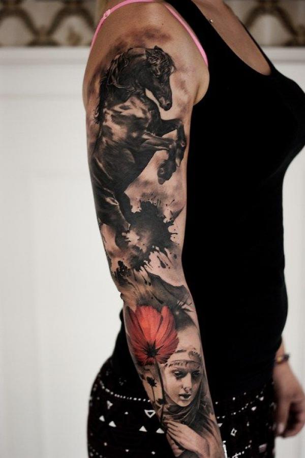 140 Horse tattoos: Design, Ideas and Styles