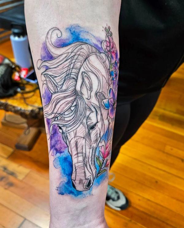 140 Horse tattoos: Design, Ideas and Styles