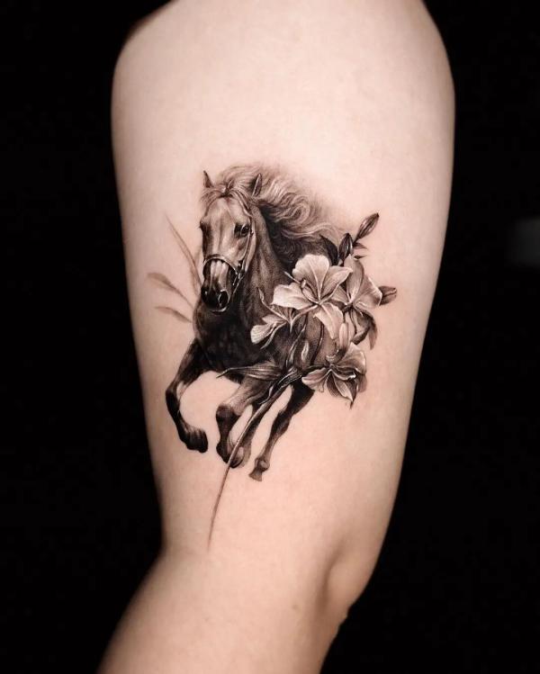 140 Horse tattoos: Design, Ideas and Styles