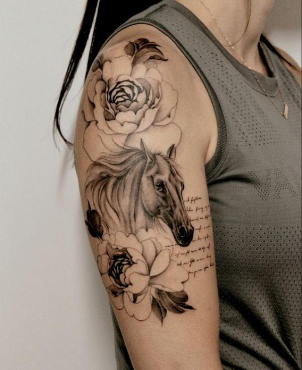 140 Horse tattoos: Design, Ideas and Styles
