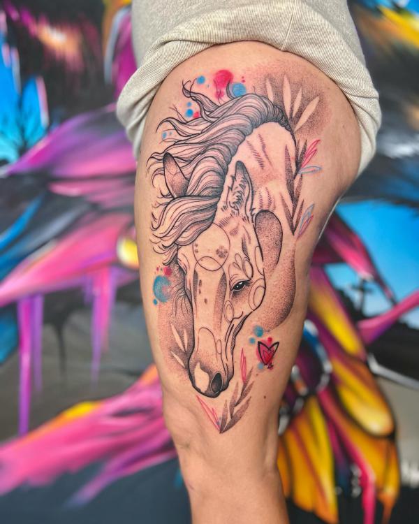 140 Horse tattoos: Design, Ideas and Styles