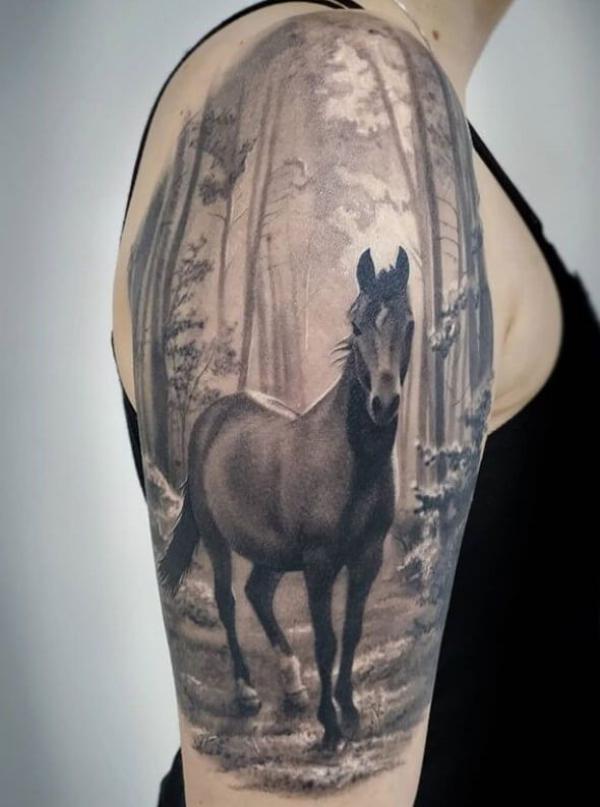 140 Horse tattoos: Design, Ideas and Styles