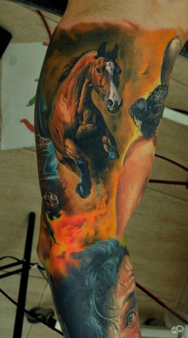 140 Horse tattoos: Design, Ideas and Styles