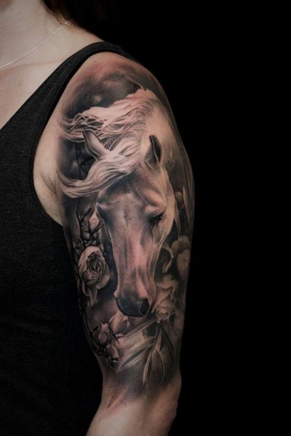 140 Horse tattoos: Design, Ideas and Styles