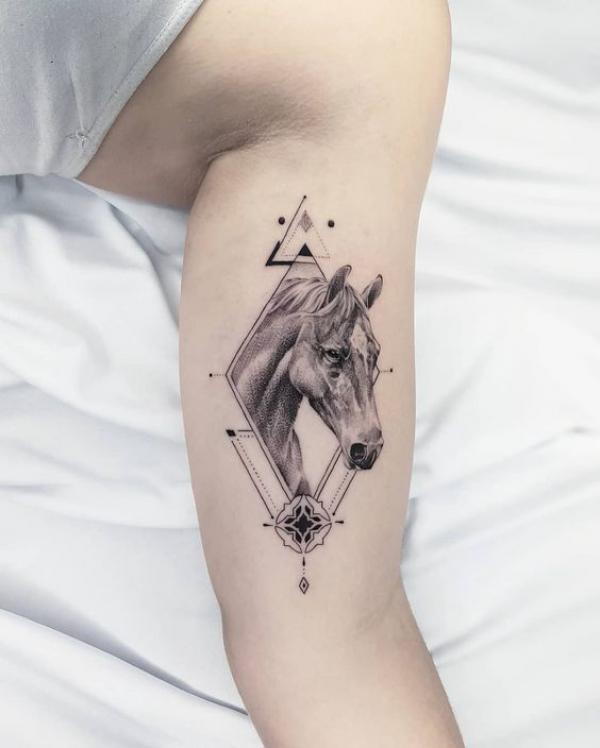 140 Horse tattoos: Design, Ideas and Styles