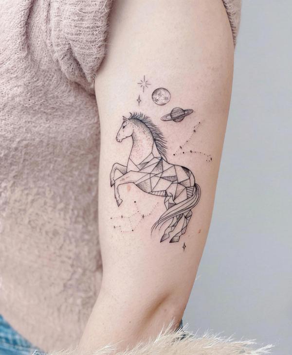 140 Horse tattoos: Design, Ideas and Styles