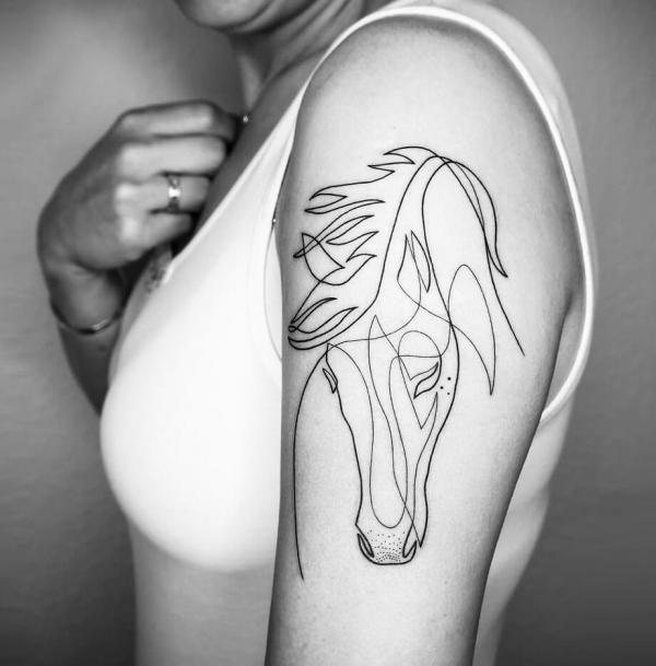 140 Horse tattoos: Design, Ideas and Styles