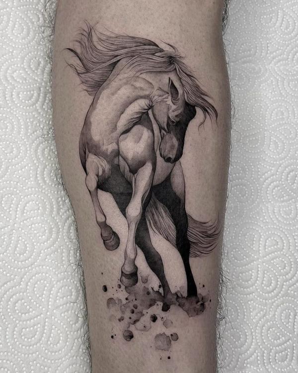 140 Horse tattoos: Design, Ideas and Styles