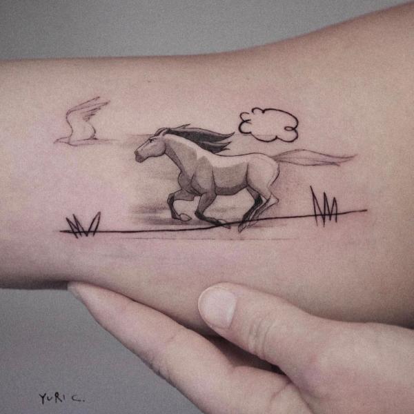 140 Horse tattoos: Design, Ideas and Styles