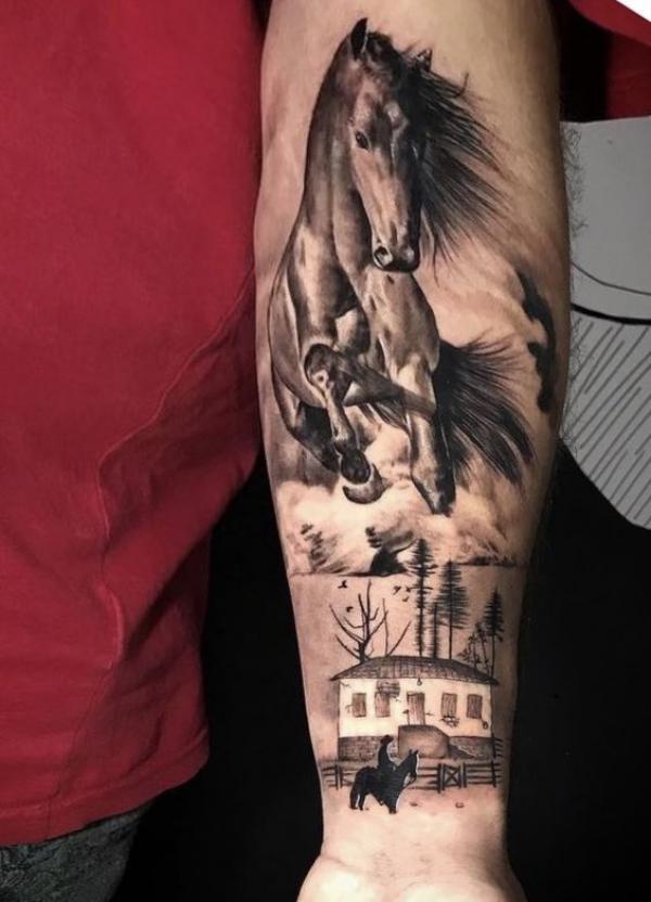 140 Horse tattoos: Design, Ideas and Styles