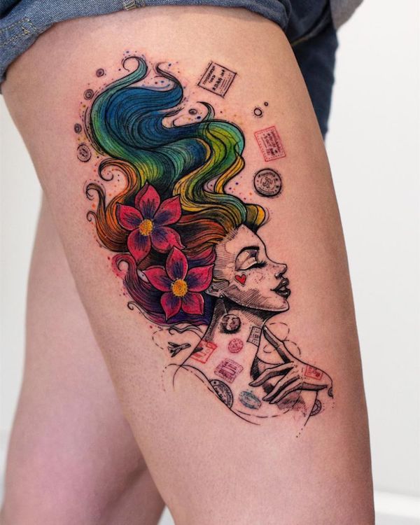 40 Incredible Artistic Tattoo Designs