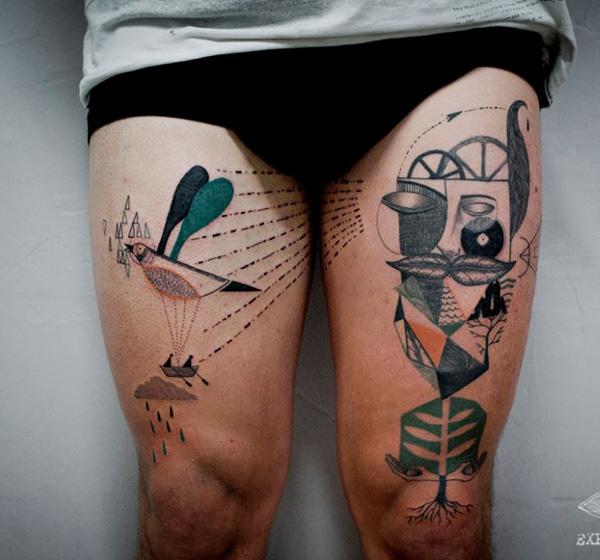40 Incredible Artistic Tattoo Designs