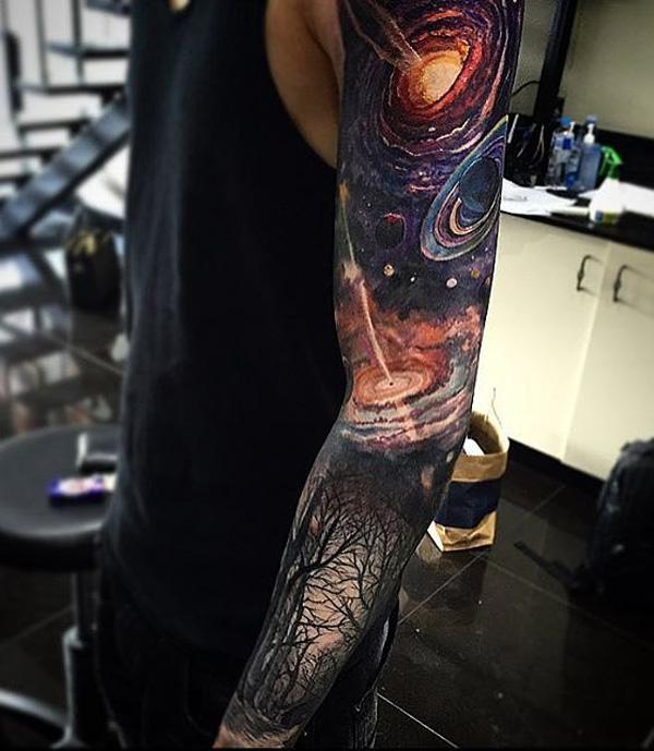 40 Space Tattoo Ideas