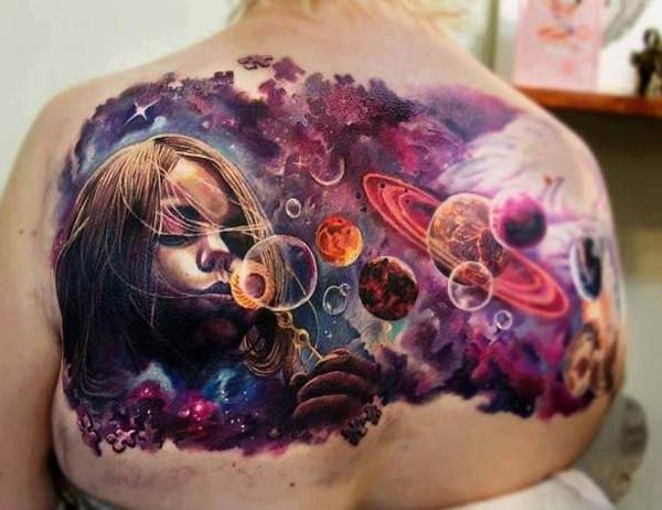 40 Space Tattoo Ideas