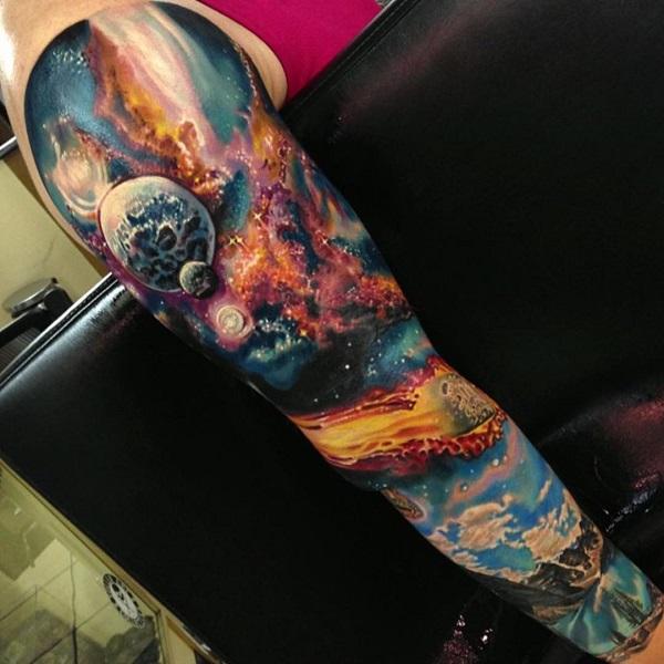 40 Space Tattoo Ideas