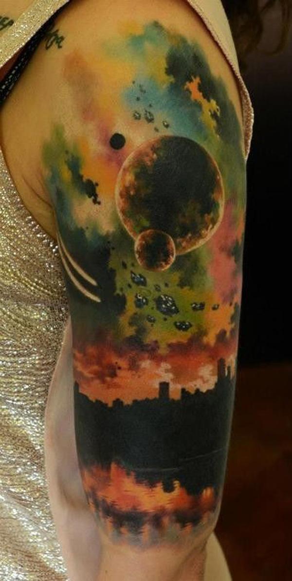 40 Space Tattoo Ideas