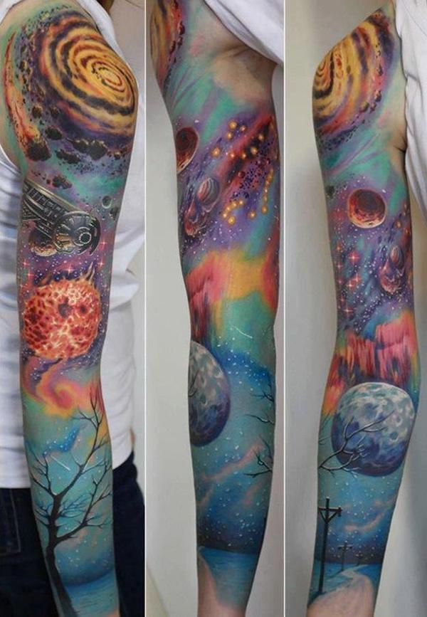 40 Space Tattoo Ideas