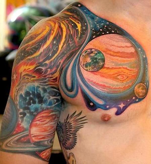 40 Space Tattoo Ideas