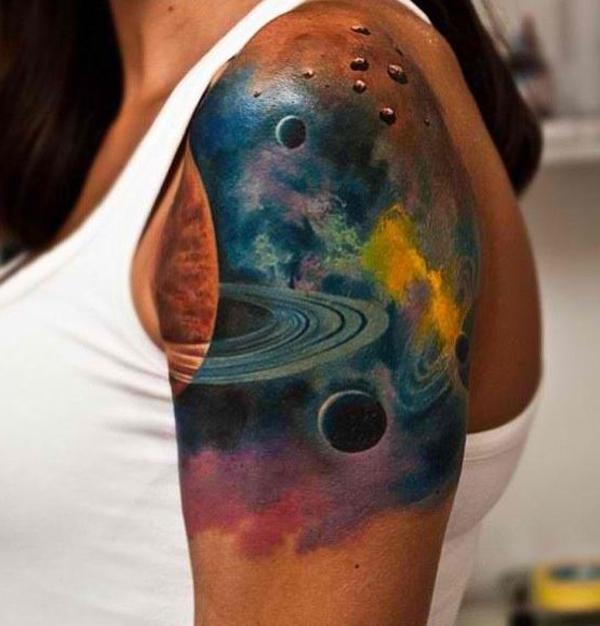 40 Space Tattoo Ideas