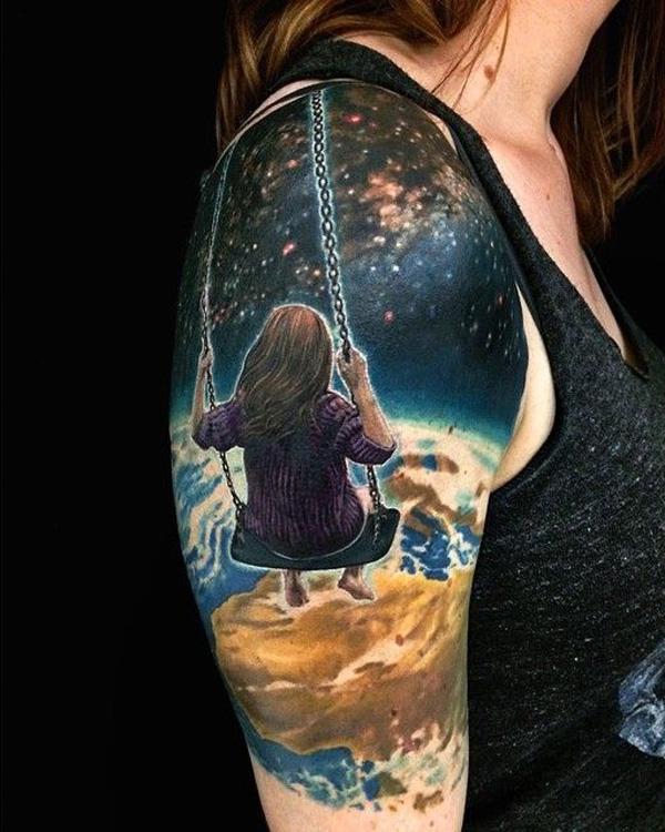 40 Space Tattoo Ideas