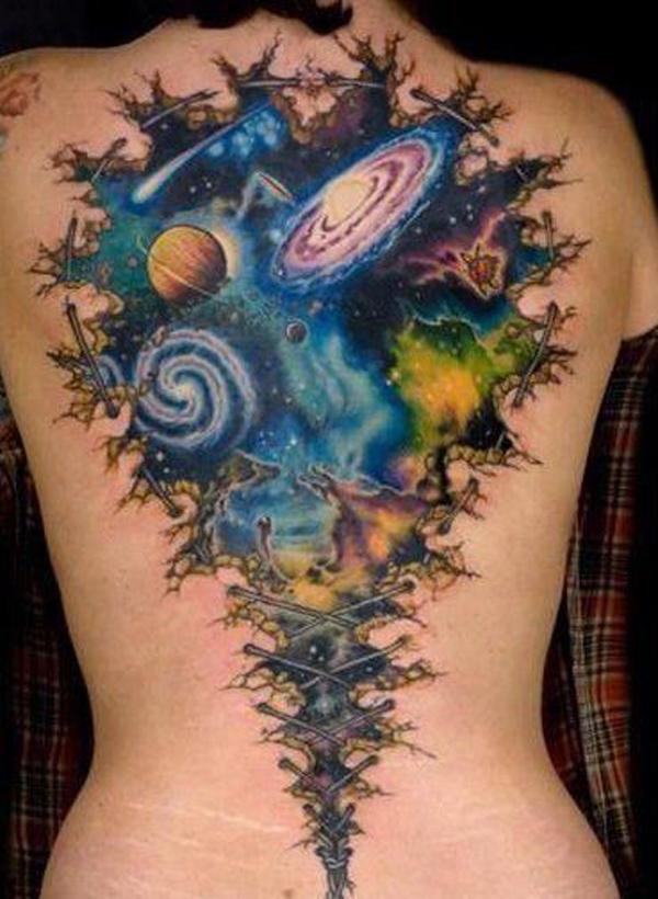 40 Space Tattoo Ideas