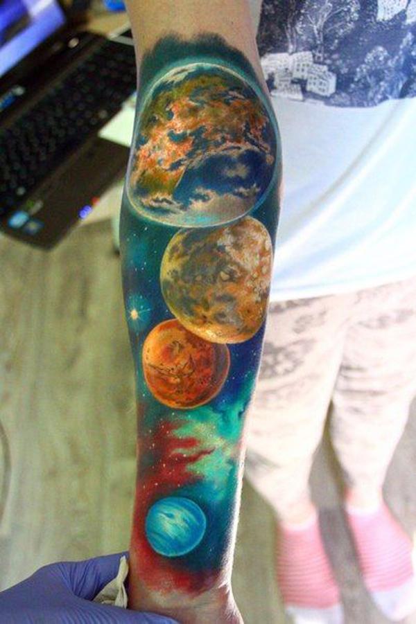 40 Space Tattoo Ideas