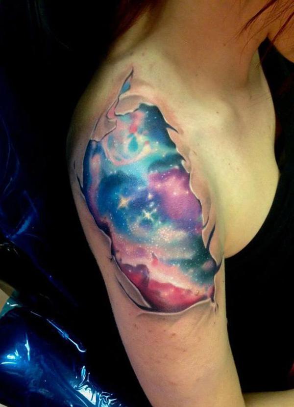40 Space Tattoo Ideas