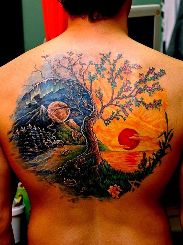 80 Mysterious Yin Yang Tattoo Designs