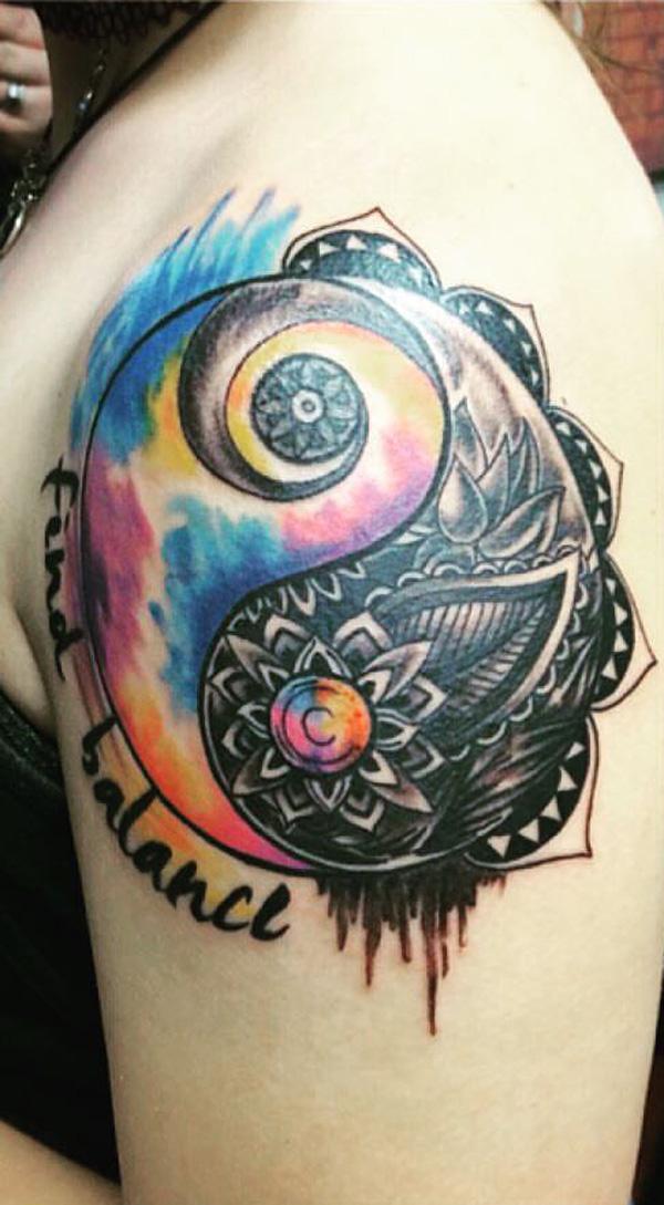80 Mysterious Yin Yang Tattoo Designs