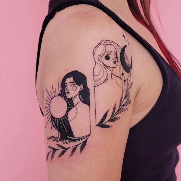 80 Mysterious Yin Yang Tattoo Designs