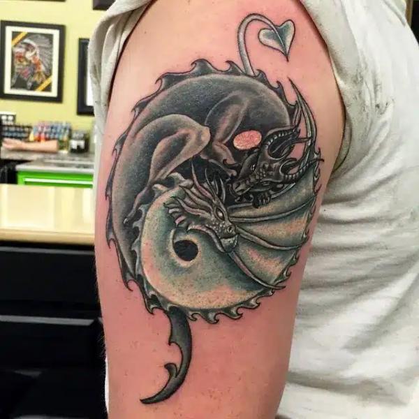80 Mysterious Yin Yang Tattoo Designs